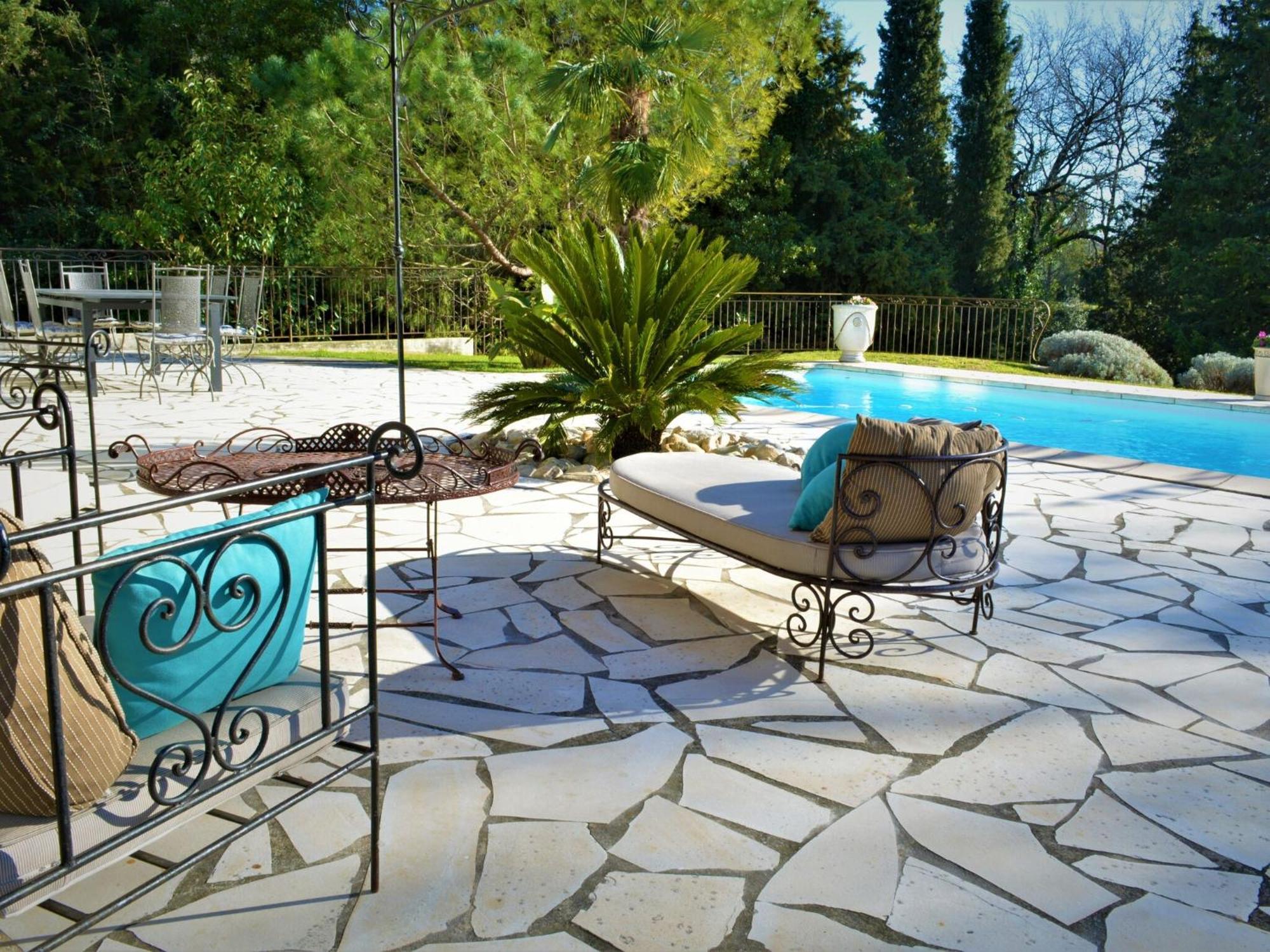 Peaceful Villa In Saint Paul De Vence With Pool Buitenkant foto